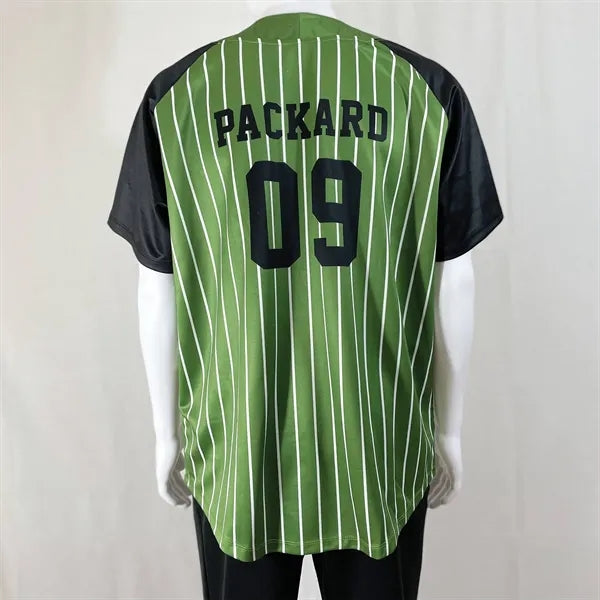 Men's & Kids' Sublimation 2-Button Baseball Jersey - 200G