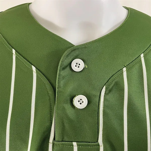 Men's & Kids' Sublimation 2-Button Baseball Jersey - 200G
