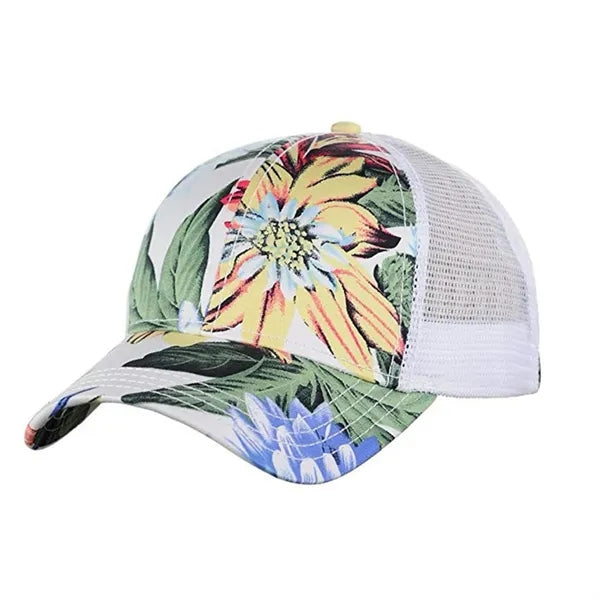 Premium Sublimation 6 Panel Mesh Back Trucker Cap -
