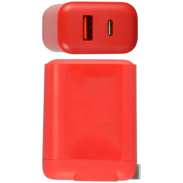 Dual-Port Fast Charging Wall Adapter