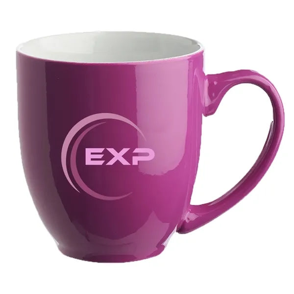 16 oz. Fluorescent Bistro Personalized Mug