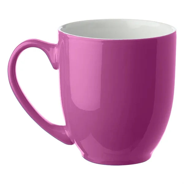16 oz. Fluorescent Bistro Personalized Mug