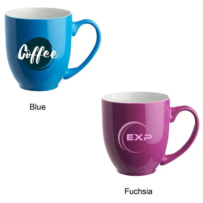 16 oz. Fluorescent Bistro Personalized Mug