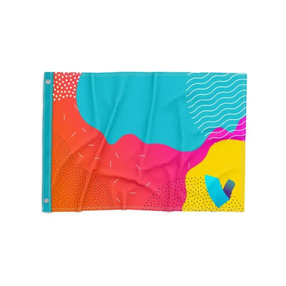 Double-Sided Dye Sublimation 2-Layer 3ft x 2ft Flag