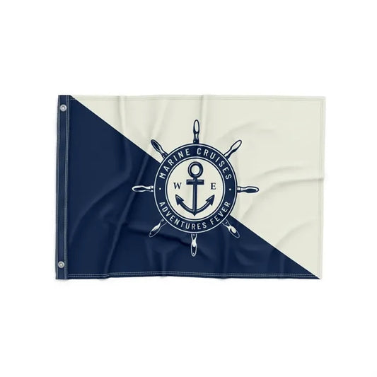 Double-Sided Dye Sublimation 3-Layer 8ft x 5ft Flag