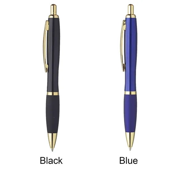 Langley Metal Click Ballpoint Pen w/ Grip