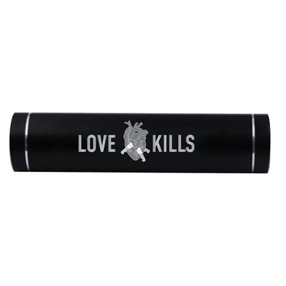Dual-Input 2200mAh Cylinder Power Bank