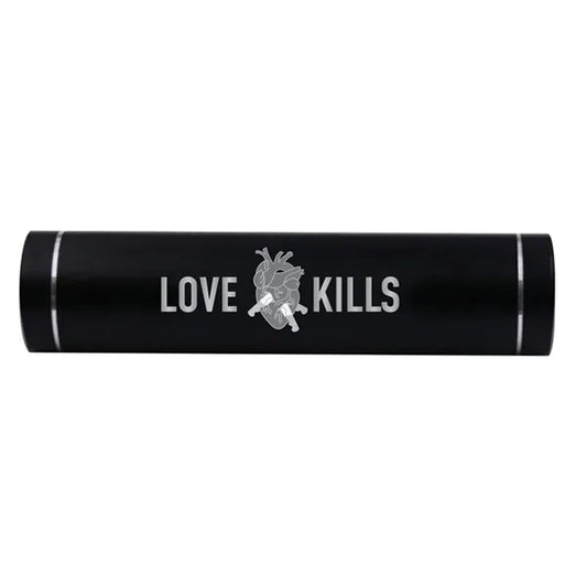 Dual-Input 2200mAh Cylinder Power Bank