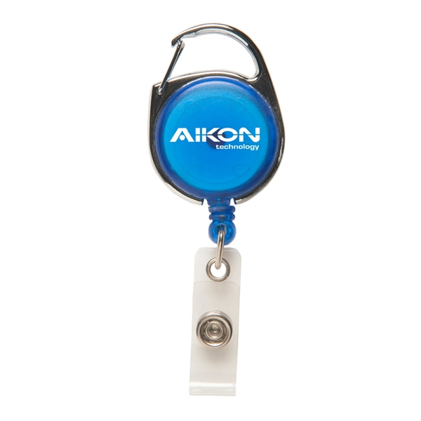 Retractable Badge Holder with Carabiner