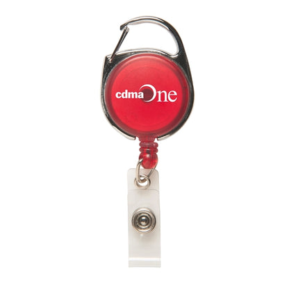 Retractable Badge Holder with Carabiner