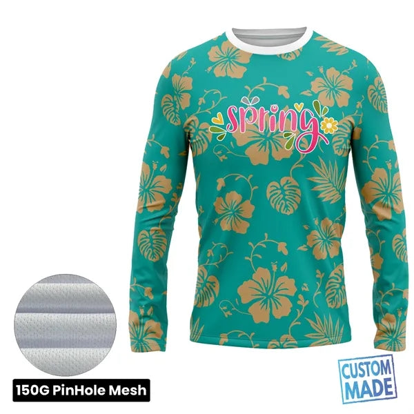 Unisex & Kids' Sublimation Long Sleeve T-Shirt - 150G