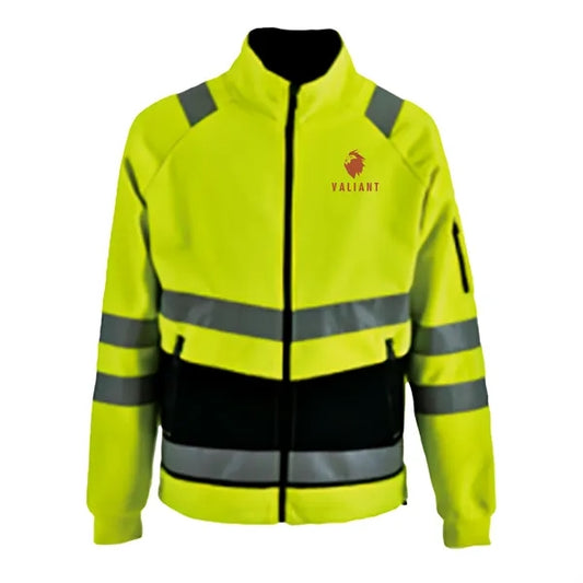 VISIPRO Reflective Colorblock Safety Jacket - 280G PK Fleece