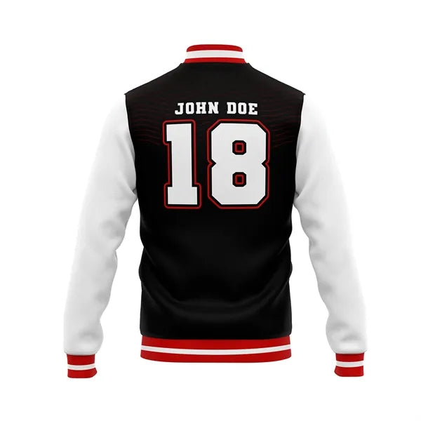 Unisex Sublimation Double Layer Varsity Jacket