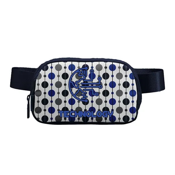 Sublimation Simply Styled Polyester Waist Bag