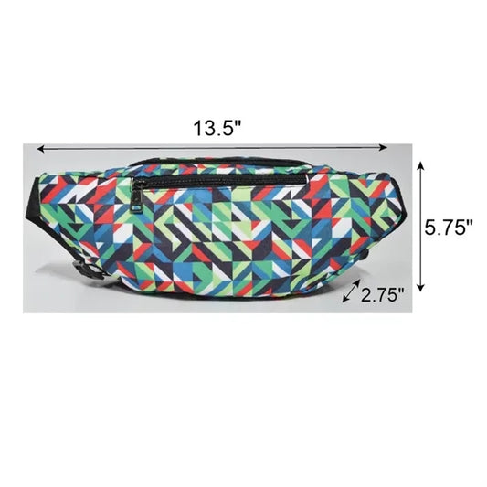 Sublimation Single Front Pocket Waist Bag