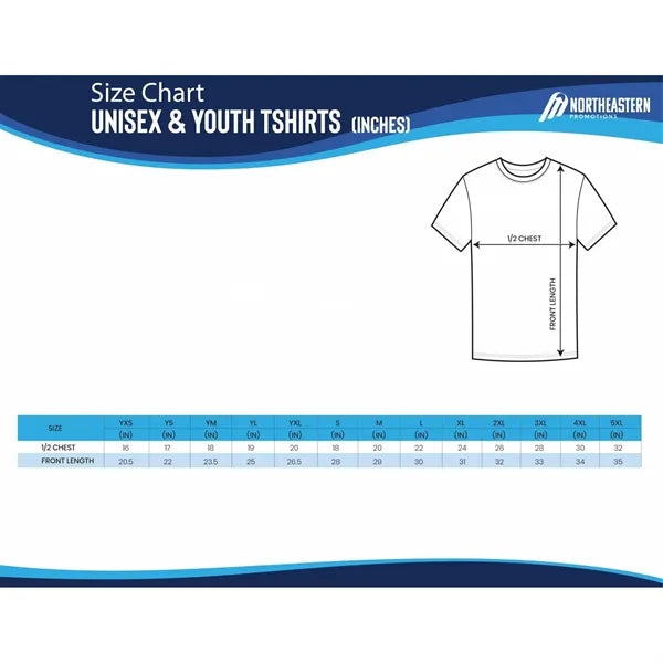 Unisex & Kids' Full Color 5.3 oz Cotton Long Sleeve T-Shirt