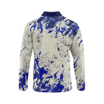 Unisex & Kids' Full Color 5.3 oz Cotton Long Sleeve Polo