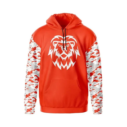 Unisex & Kids' Full Color 7.4 oz Cotton Kangaroo Hoodie
