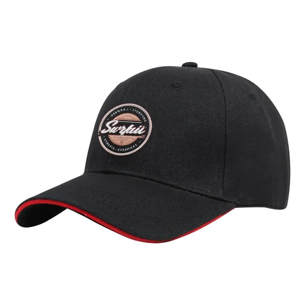 Rush - Poly Twill Baseball Cap w/ Sandwich Visor