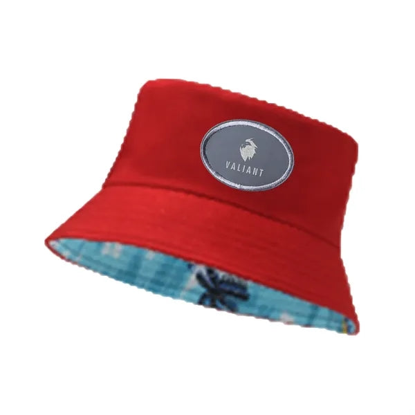 Rush - Reversible Poly Bucket Hat - Inside Palm Print