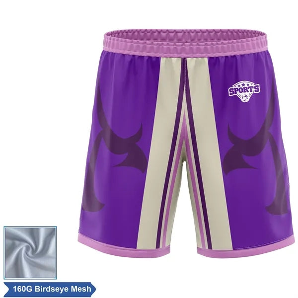 Rush - Men's & Kids' Sublimation Soccer Shorts - Birdseye