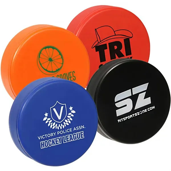 Round Hockey Puck Stress Balls