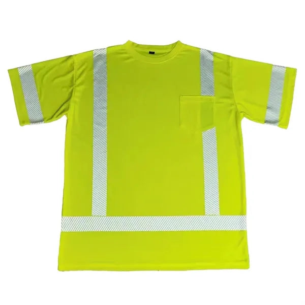 Rush - Short Sleeve Reflective SS T-Shirt - Birdseye Mesh