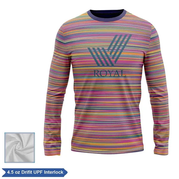 Sublimation UPF DriFit Long Sleeve T-Shirt - Men, Women, Kid