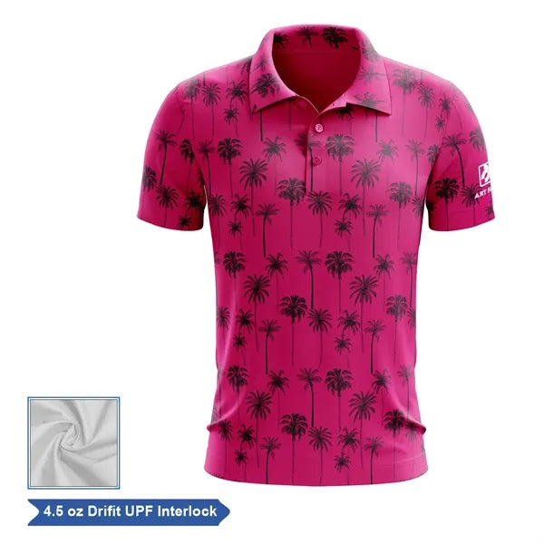 Sublimation UPF DriFit Performance Polo - Men, Women, Kids