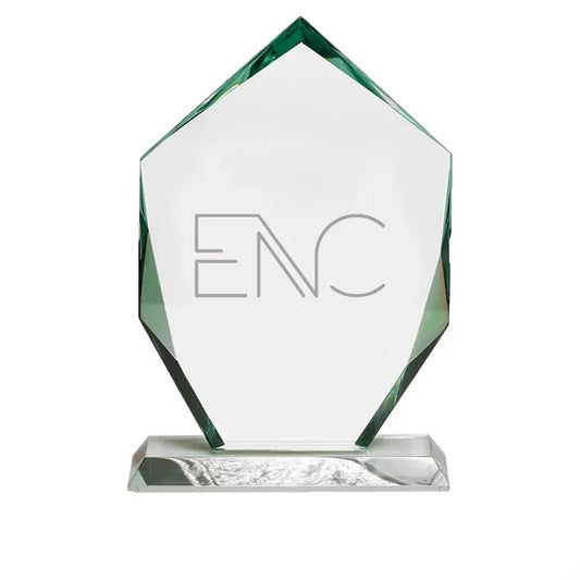 Shield-Shaped Glass Recognition Award