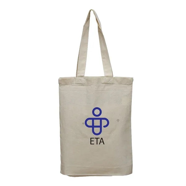 Medium Cotton Tote with Mini Gusset 7 oz