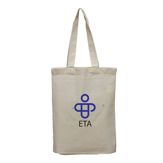 Medium Cotton Tote with Mini Gusset 7 oz