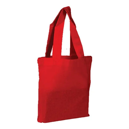 Medium Cotton Tote with Mini Gusset 7 oz