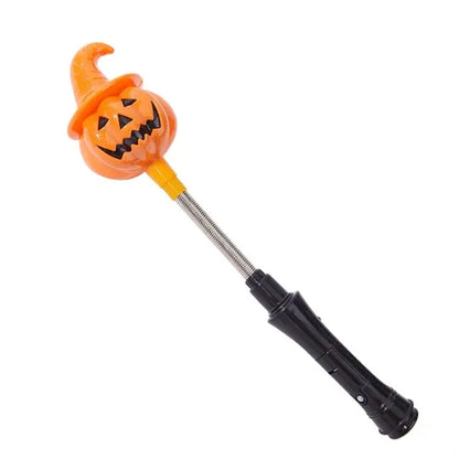 LED Witchy Pumpkin Wand with Sound & Lights