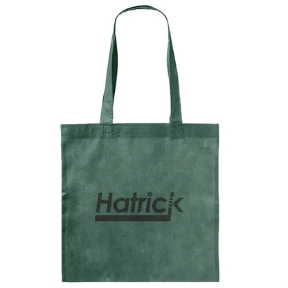 RPET Full Color 80 GSM PP Laminated Non-Woven Tote Bag -