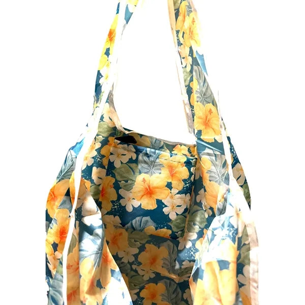 Sublimation 190T Polyester Foldaway Tote Shopper Bag