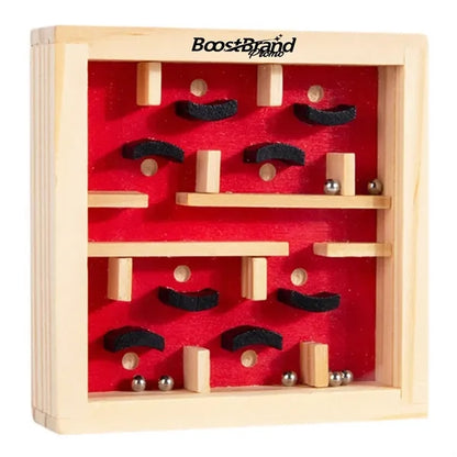 Wooden Ball Maze Puzzle Game