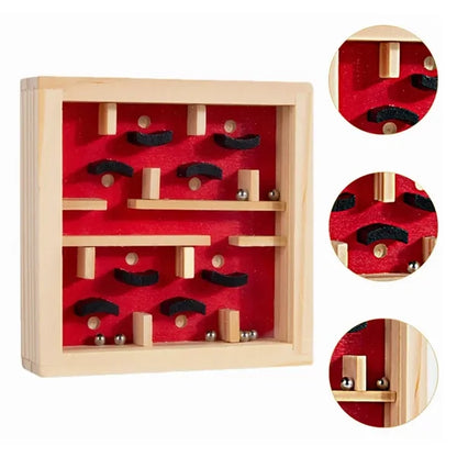 Wooden Ball Maze Puzzle Game