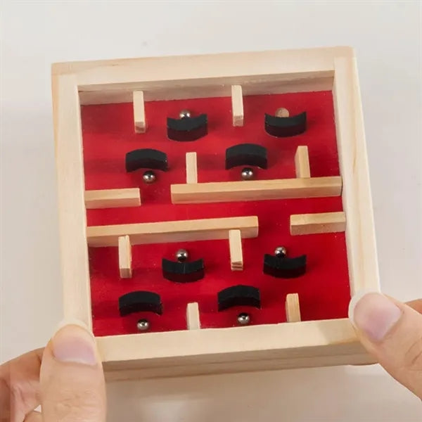 Wooden Ball Maze Puzzle Game