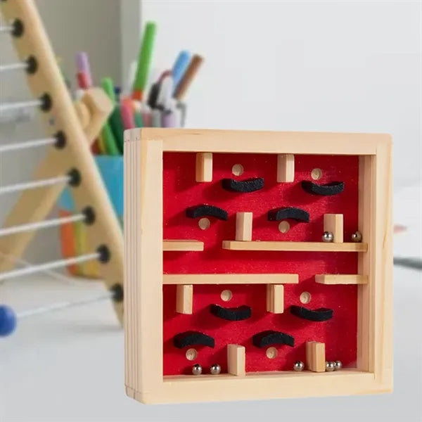 Wooden Ball Maze Puzzle Game