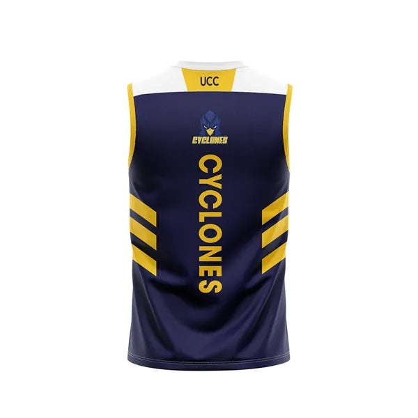 Sublimation Spun Polyester (Cotton Touch) Sleeveless T-Shirt