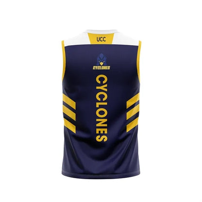 Sublimation Spun Polyester (Cotton Touch) Sleeveless T-Shirt