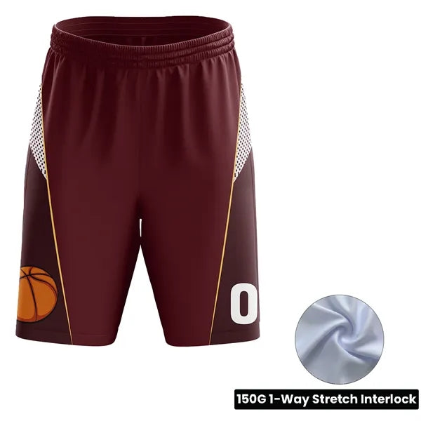Unisex and Kids' Sublimation Standard-Length Basketball