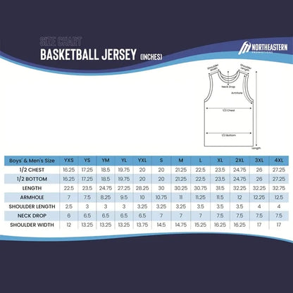 Women's Sublimation Basketball Jersey - 180G NBA Fabric
