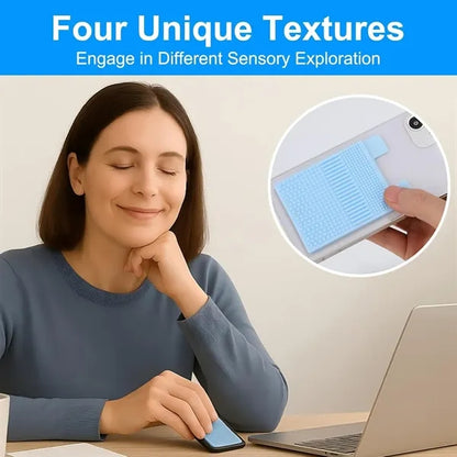 Textured Silicone Phone Card Holder