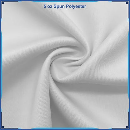 Sublimation Spun Polyester (Cotton Touch) Basketball Jersey