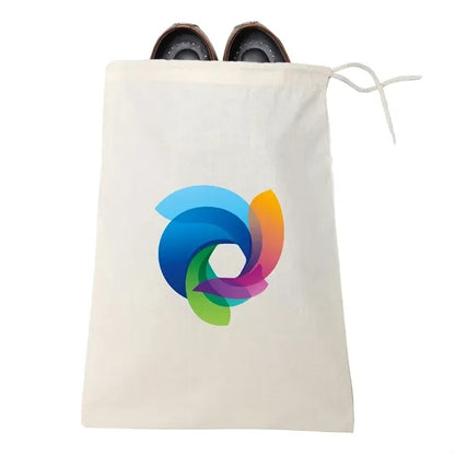Cotton Drawstring Shoe Bag