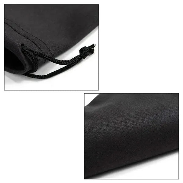Customizable Microfiber Pouch with Drawstring