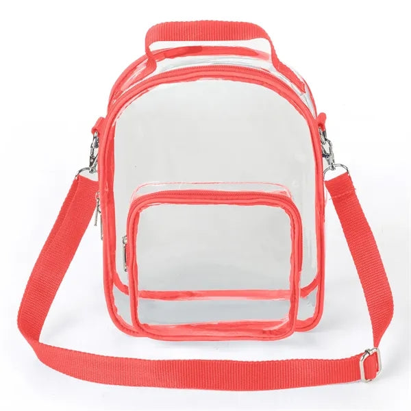 ClearPass Clear Crossbody Bag w/ Top Handle