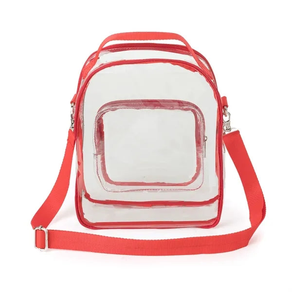 ClearPass Clear Crossbody Bag w/ Top Handle